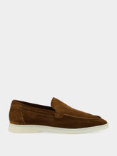 Aurélien Chocolate Brown Suede Yacht Loafers