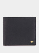 Tom Ford Black Small Grain Leather Bifold Wallet