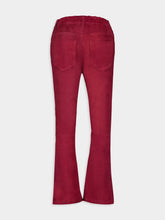Paula Zircon 2 Flared Suede Pants