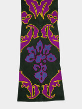 Paula Zirconia Suede Embroidered Pants