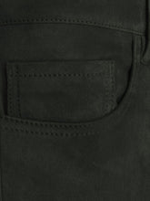 Paula Zircon Leather Flared Pants