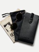 Ahlem Khaki Lépine Round Sunglasses