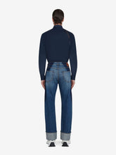 McQueen Ink Blue Harness Shirt