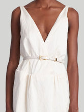 Altuzarra Ivory Skinny Belt