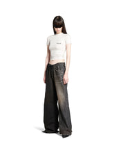 Balenciaga White Beverly Hills Fitted T-Shirt