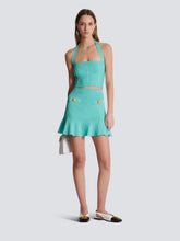 Balmain Knitted Skater Skirt
