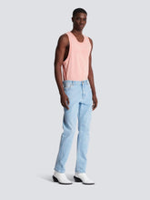Balmain Light Blue Regular-Fit Denim Jeans
