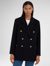 Blazé Milano Navy Alpaca Wool Peacoat