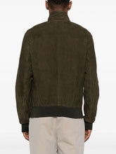Boglioli Zip-Up Suede Leather Jacket