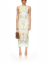 Casablanca Vase Midi Dress