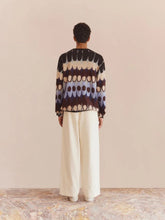 Commas Jacquard Crewneck Sweater