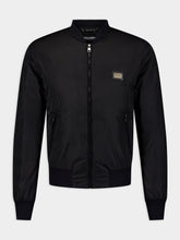 Dolce & Gabbana Logo Plaque Bomber Jacket