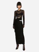 Dolce & Gabbana X KIM Belted Jersey Skirt