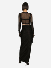 Dolce & Gabbana X KIM Belted Jersey Skirt