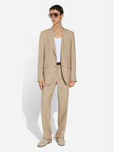 Dolce & Gabbana Beige Linen Taormina Jacket