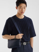 Fendi Blue Diagonal Camera Case