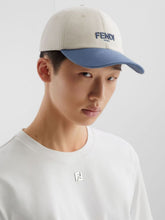 Fendi White Cotton Baseball Cap