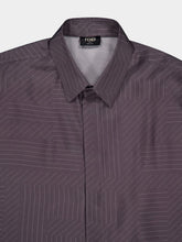 Fendi Italian-Style Collar Silk Shirt