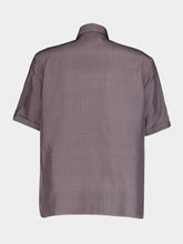 Fendi Italian-Style Collar Silk Shirt