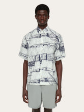 Ferragamo Veliero Print Short Sleeved Shirt