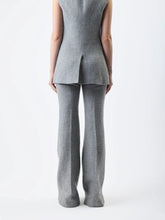 Gabriela Hearst Eco-Cashmere Linen Flare Pants