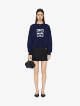 Givenchy Navy 4G Cashmere Sweater