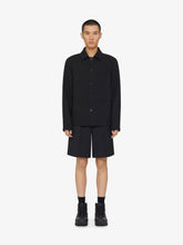 Givenchy Black Double Face Wool Overshirt