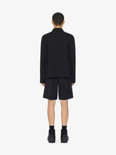 Givenchy Black Double Face Wool Overshirt
