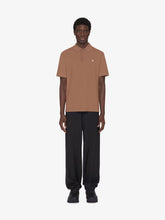 Givenchy Beige Cotton Polo with 4G Detail