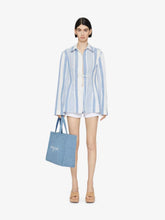 Givenchy Slim Fit White Denim Shorts