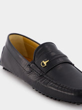 Gucci Horsebit Leather Square-Toe Loafers
