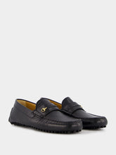 Gucci Horsebit Leather Square-Toe Loafers