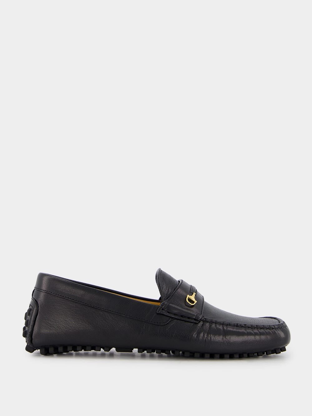 Gucci Horsebit Leather Square-Toe Loafers | Fashion Clinic display picture 1