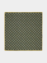 Gucci Interlocking G Floral Pocket Square