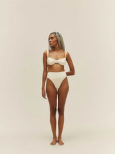 Haight Ribbed Gaia Top White Clay