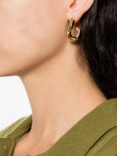 Isabel Marant Sculpted Gold Hoop Earrings