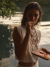 Johanna Ortiz Muraya Ecru T-Shirt