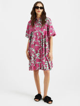 La DoubleJ Lilium Purple A-line Poplin Dress