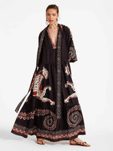 La DoubleJ Gattopardo Placée Black Athena Dress