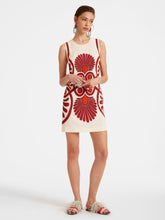 La DoubleJ Medallion Placée Cream Stretch Tunic