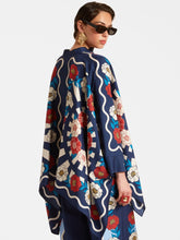 La DoubleJ x Orlebar Brown Whitsun Placée Blue Foulard Silk Shirt