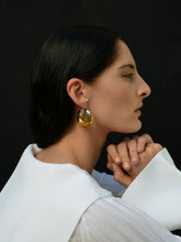 Lizzie Fortunato Mixed Metal Organic Hoops