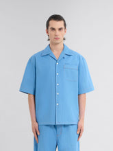 Marni Blue Denim Bowling Shirt