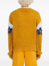 Marni Floral Mohair V-Neck Jumper