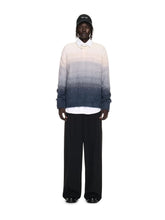 Off-White Gradient Mohair Knit Sweater