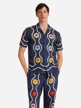 Orlebar Brown x La DoubleJ Whitsun Placèe Blue Maitan Shirt