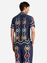 Orlebar Brown x La DoubleJ Whitsun Placèe Blue Maitan Shirt