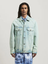 Palm Angels Overdyed Loose Denim Jacket