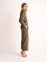 Paula Sonia Symmetrical Eye Silk Pants