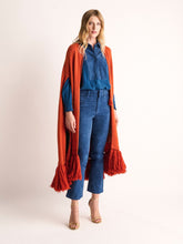 Paula Saphire Rooibos Tea Embroidered Cape